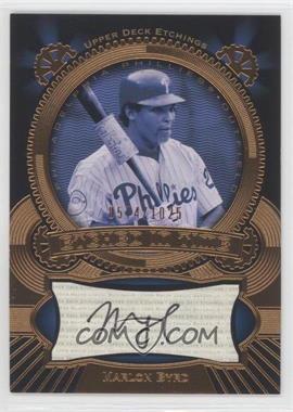 2004 Upper Deck Etchings - Etched in Time Autographs #ET-MB - Marlon Byrd /1025