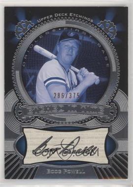 2004 Upper Deck Etchings - Etched in Time Autographs #ET-PO - Boog Powell /375