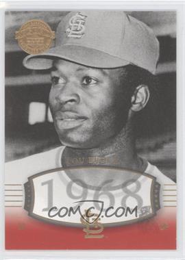 2004 Upper Deck Legends Timeless Teams - [Base] - Gold #36 - Lou Brock /5