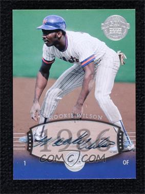 2004 Upper Deck Legends Timeless Teams - [Base] - Silver Autographs #261 - Mookie Wilson