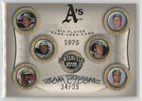 Bert Campaneris, Billy North, Billy Williams, Gene Tenace, Sal Bando, Joe Rudi …