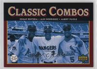 Classic Combos - Edgar Renteria, Alex Rodriguez, Albert Pujols #/1,999