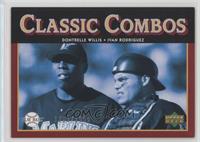 Classic Combos - Dontrelle Willis, Ivan Rodriguez #/1,999