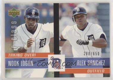 2004 Upper Deck R-Class - Taking Over! #TO-5 - Nook Logan, Alex Sanchez /650