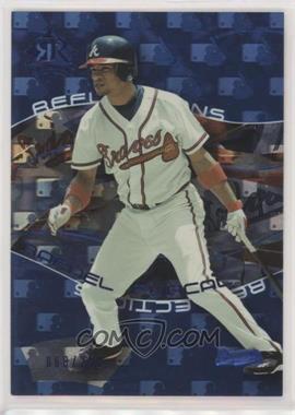 2004 Upper Deck Reflections - [Base] - Blue #7 - Rafael Furcal /250