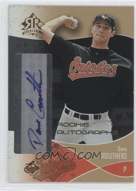 2004 Upper Deck Reflections - [Base] - Gold 125 #103 - Rookie Autographs - Dave Crouthers /125