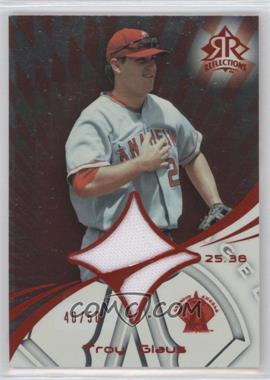 2004 Upper Deck Reflections - [Base] - Red #214 - Troy Glaus /50