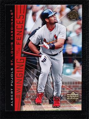 2004 Upper Deck Sweet Spot - [Base] - Gold Limited #172 - Swinging for the Fences - Albert Pujols /10