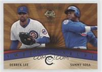 Sweet Lineups - Derrek Lee, Sammy Sosa #/99