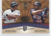 Sweet Lineups - Torii Hunter, Jacque Jones #/99