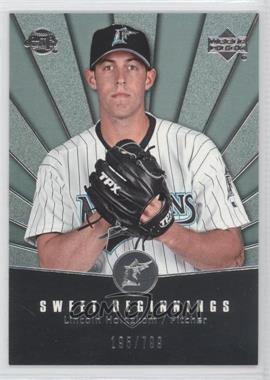 2004 Upper Deck Sweet Spot - [Base] #142 - Sweet Beginnings - Lincoln Holdzkom /799