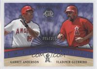 Sweet Lineups - Vladimir Guerrero, Garret Anderson #/399