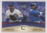 Sweet Lineups - Derrek Lee, Sammy Sosa [EX to NM] #/399