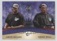 Sweet Lineups - Carlos Delgado, Vernon Wells #/399