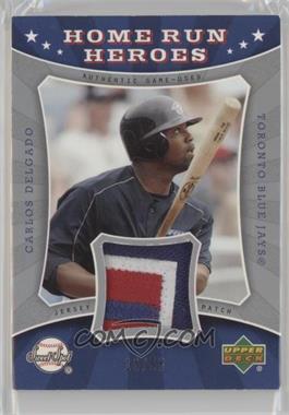 2004 Upper Deck Sweet Spot - Home Run Heroes - Patches #HR-CD - Carlos Delgado /55