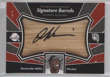 2004 Upper Deck Sweet Spot - Signatures - Barrels #SS-DW - Dontrelle Willis