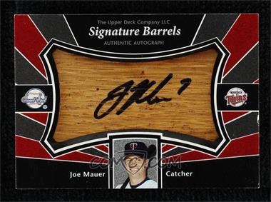 2004 Upper Deck Sweet Spot - Signatures - Barrels #SS-JM - Joe Mauer