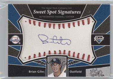 2004 Upper Deck Sweet Spot - Signatures #SS-BG - Brian Giles