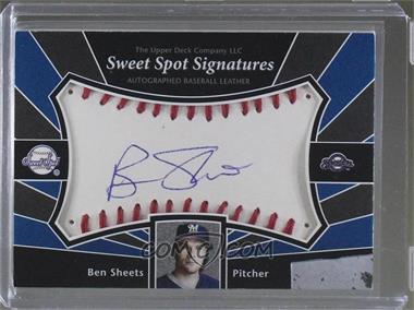 2004 Upper Deck Sweet Spot - Signatures #SS-BS - Ben Sheets [Noted]