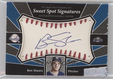 2004 Upper Deck Sweet Spot - Signatures #SS-BS - Ben Sheets [EX to NM]