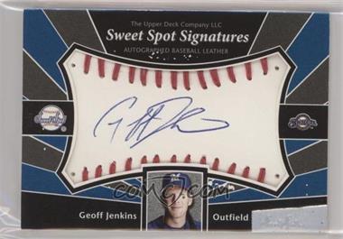 2004 Upper Deck Sweet Spot - Signatures #SS-GJ - Geoff Jenkins