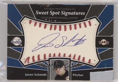 2004 Upper Deck Sweet Spot - Signatures #SS-JS - Jason Schmidt