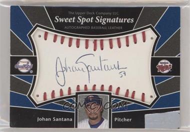 2004 Upper Deck Sweet Spot - Signatures #SS-SA - Johan Santana