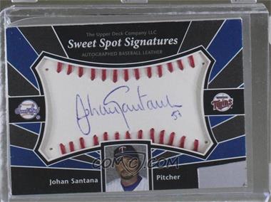 2004 Upper Deck Sweet Spot - Signatures #SS-SA - Johan Santana