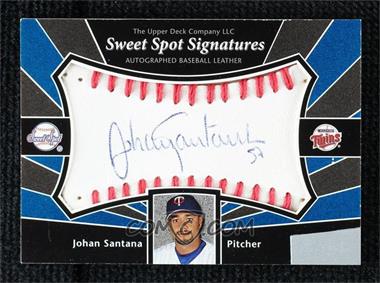2004 Upper Deck Sweet Spot - Signatures #SS-SA - Johan Santana