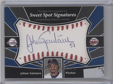 2004 Upper Deck Sweet Spot - Signatures #SS-SA - Johan Santana