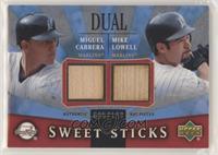 Miguel Cabrera, Mike Lowell #/100