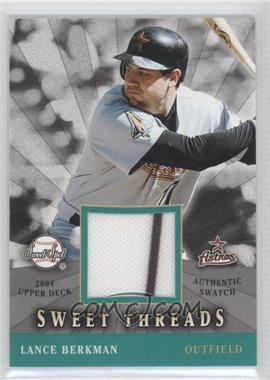 2004 Upper Deck Sweet Spot - Sweet Threads - Jerseys #STS-LB - Lance Berkman