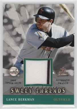 2004 Upper Deck Sweet Spot - Sweet Threads - Jerseys #STS-LB - Lance Berkman