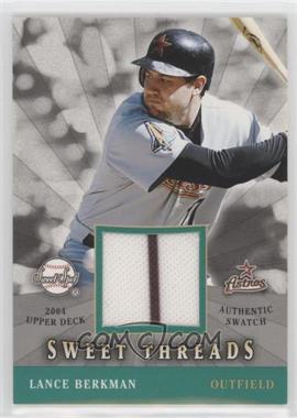 2004 Upper Deck Sweet Spot - Sweet Threads - Jerseys #STS-LB - Lance Berkman