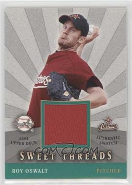 2004 Upper Deck Sweet Spot - Sweet Threads - Jerseys #STS-RO - Roy Oswalt