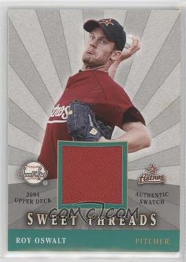 2004 Upper Deck Sweet Spot - Sweet Threads - Jerseys #STS-RO - Roy Oswalt