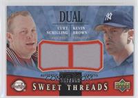 Kevin Brown, Curt Schilling #/150