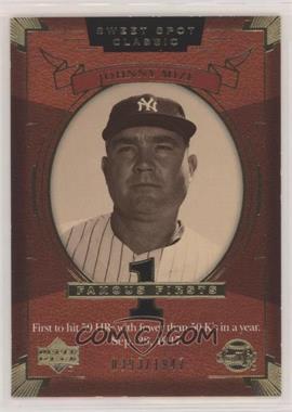 2004 Upper Deck Sweet Spot Classic - [Base] #121 - Johnny Mize /1947