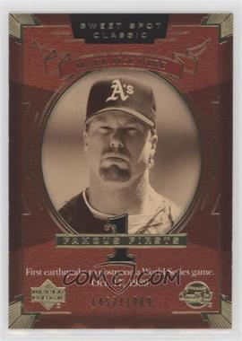 2004 Upper Deck Sweet Spot Classic - [Base] #129 - Mark McGwire /1989