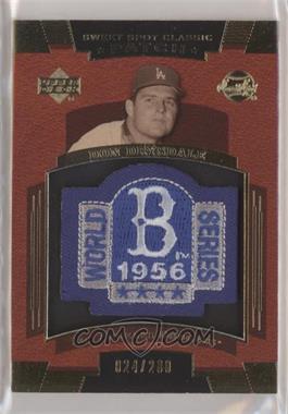 2004 Upper Deck Sweet Spot Classic - Patch - All-Star/World Series Logo 200 #SSP-DR - Don Drysdale /200