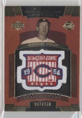 2004 Upper Deck Sweet Spot Classic - Patch - All-Star/World Series Logo 230 #SSP-WF - Whitey Ford /230