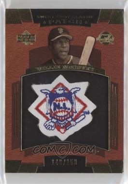 2004 Upper Deck Sweet Spot Classic - Patch - Mixed Logo #SSP-WM - Willie McCovey /150