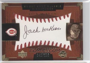 2004 Upper Deck Sweet Spot Classic - Signatures #SSA-31 - Jack McKeon /225