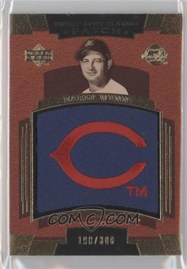 2004 Upper Deck Sweet Spot Classic - Team Logo Patch #SSP-EW - Early Wynn /300