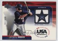 Jeremy Reed #/850