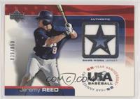 Jeremy Reed [EX to NM] #/850