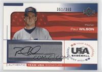 Paul Wilson #/360