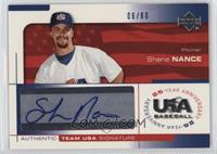 Shane Nance #/60