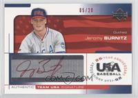 Jeromy Burnitz #/20