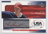 Ryan Franklin #/20